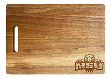 Load image into Gallery viewer, Morehead State University Classic Acacia Wood Cutting Board - Small Corner Logo
