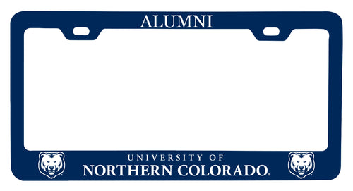 NCAA Northern Colorado Bears Alumni License Plate Frame - Colorful Heavy Gauge Metal, Officially Licensed