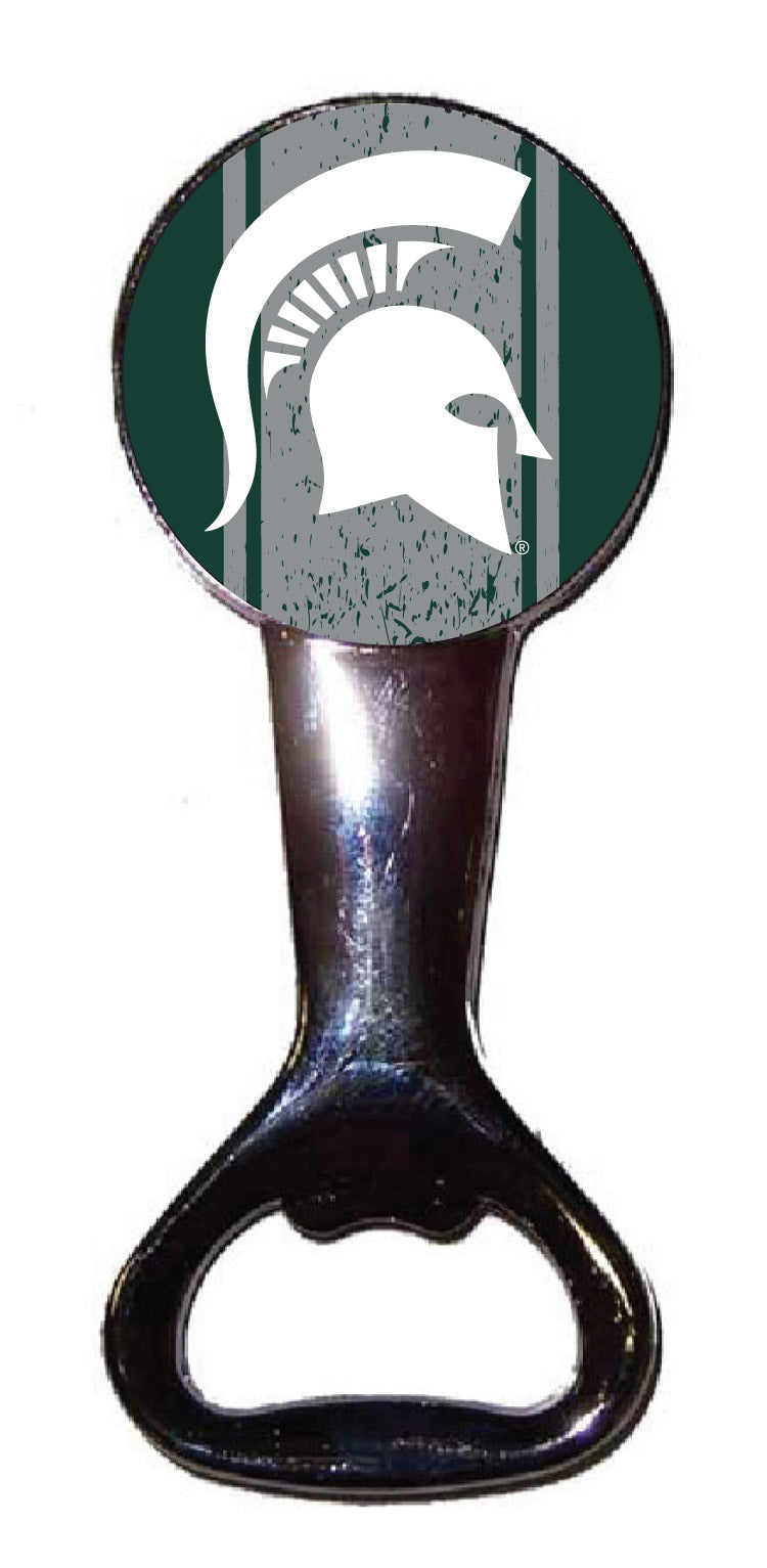 Michigan State Spartans Officially Licensed Magnetic Metal Bottle Opener - Tailgate & Kitchen Essential