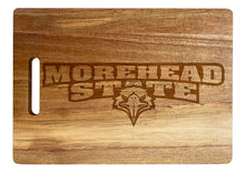 Load image into Gallery viewer, Morehead State University Classic Acacia Wood Cutting Board - Small Corner Logo
