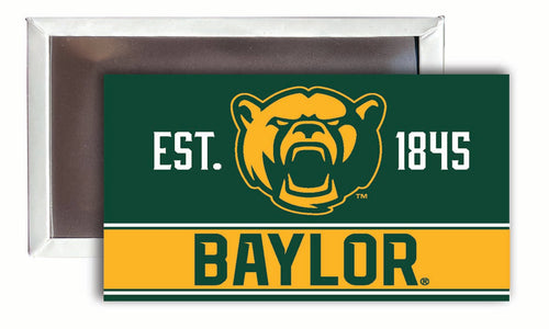 Baylor Bears  2x3-Inch NCAA Vibrant Collegiate Fridge Magnet - Multi-Surface Team Pride Accessory Single Unit