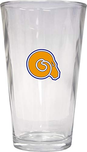 NCAA Albany State University Officially Licensed Logo Pint Glass – Classic Collegiate Beer Glassware