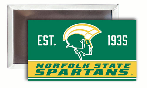 Norfolk State University  2x3-Inch NCAA Vibrant Collegiate Fridge Magnet - Multi-Surface Team Pride Accessory Single Unit