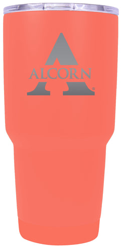 Alcorn State Braves Premium Laser Engraved Tumbler - 24oz Stainless Steel Insulated Mug Choose Your Color