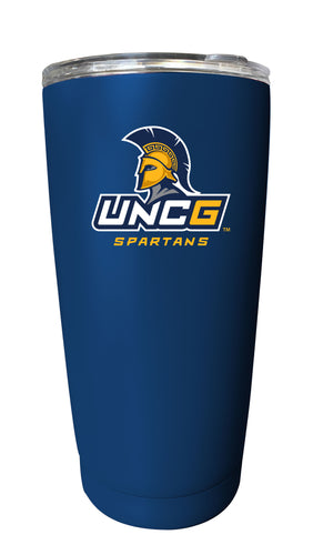 North Carolina Greensboro Spartans NCAA Insulated Tumbler - 16oz Stainless Steel Travel Mug Choose Your Color