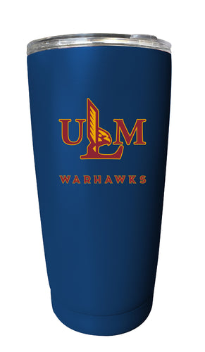 University of Louisiana Monroe NCAA Insulated Tumbler - 16oz Stainless Steel Travel Mug Choose Your Color