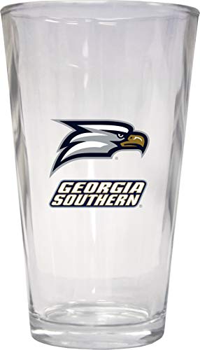 NCAA Georgia Southern Eagles Officially Licensed Logo Pint Glass – Classic Collegiate Beer Glassware