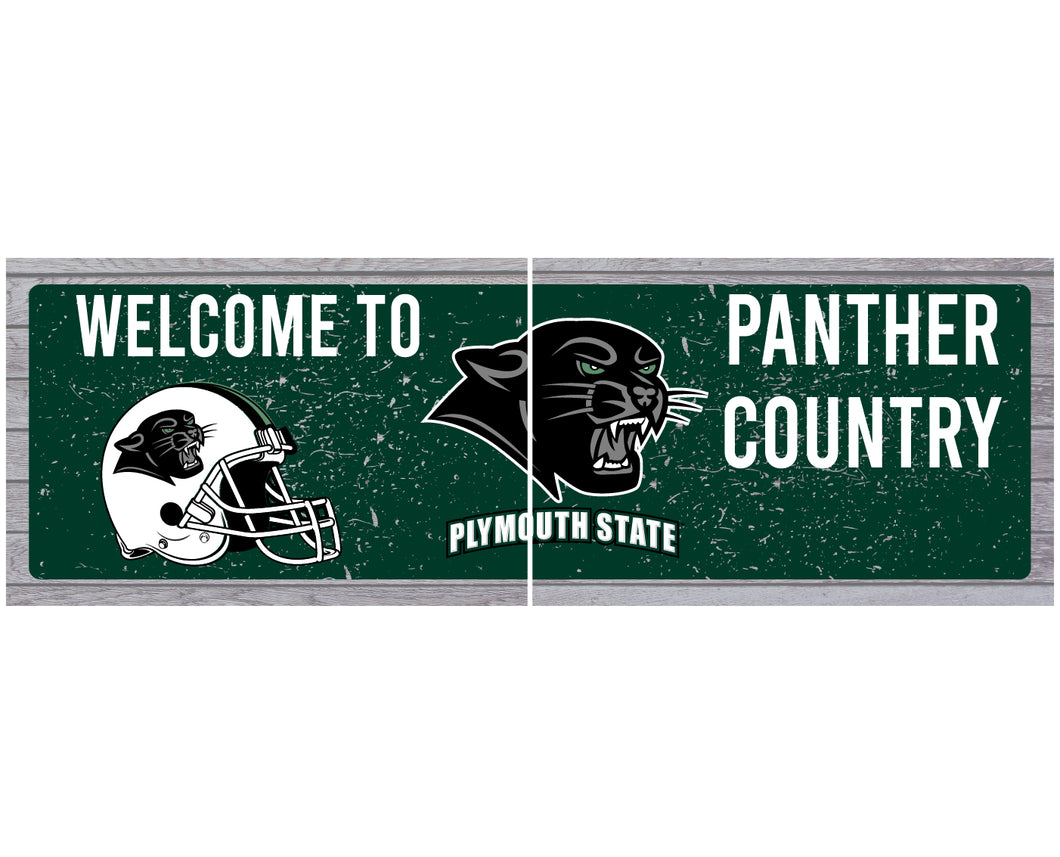 Plymouth State University Wood Sign with Frame