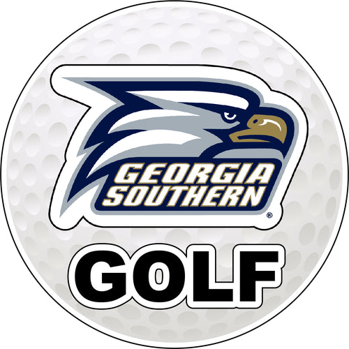 Georgia Southern Eagles 4-Inch Round Golf NCAA Fairway Fervor Vinyl Decal Sticker