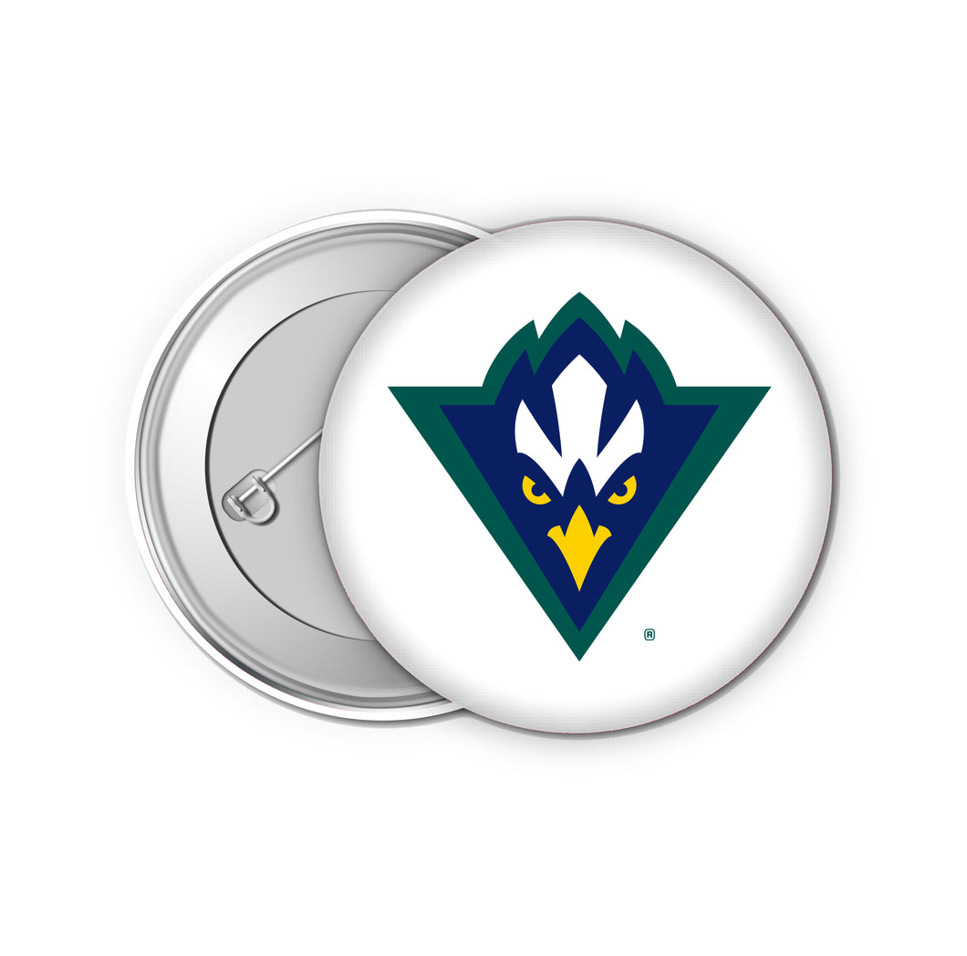 North Carolina Wilmington Seahawks 1-Inch Button Pins (4-Pack) | Show Your School Spirit