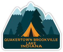 Load image into Gallery viewer, Quakertown Brookville Lake Indiana Souvenir Decorative Stickers (Choose theme and size)
