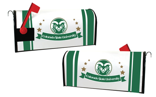 Colorado State Rams NCAA Officially Licensed Mailbox Cover Logo and Stripe Design