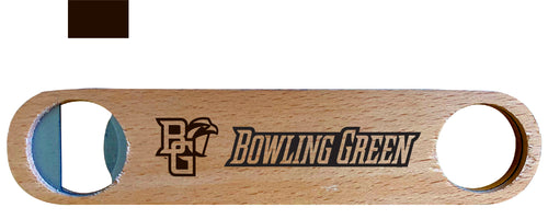 Bowling Green Falcons NCAA Elegant Laser-Etched Wooden Bottle Opener - Collegiate Bar Accessory