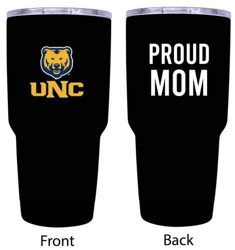 Northern Colorado Bears Proud Mom 24 oz Insulated Stainless Steel Tumbler - Black