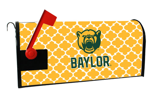 Baylor Bears NCAA Officially Licensed Mailbox Cover Moroccan Design