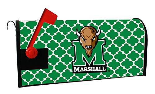 Marshall Thundering Herd NCAA Officially Licensed Mailbox Cover Moroccan Design