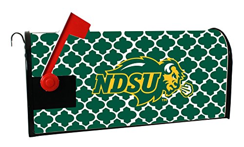 North Dakota State Bison NCAA Officially Licensed Mailbox Cover Moroccan Design