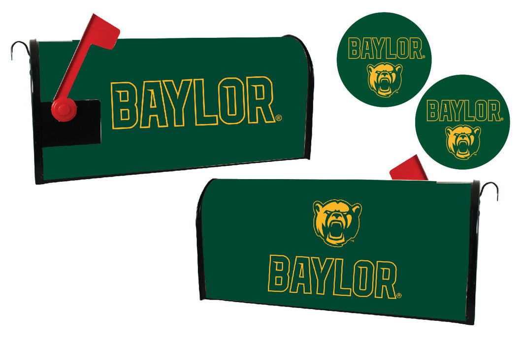 Baylor Bears NCAA Officially Licensed Mailbox Cover & Sticker Set