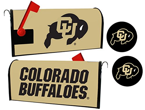 Colorado Buffaloes NCAA Officially Licensed Mailbox Cover & Sticker Set