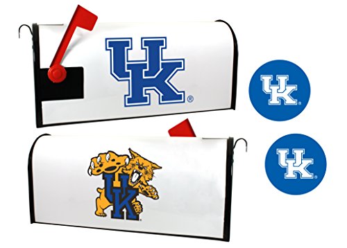 Kentucky Wildcats NCAA Officially Licensed Mailbox Cover & Sticker Set