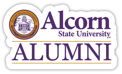 Alcorn State Braves 4-Inch Alumni NCAA Vinyl Sticker - Durable School Spirit Decal