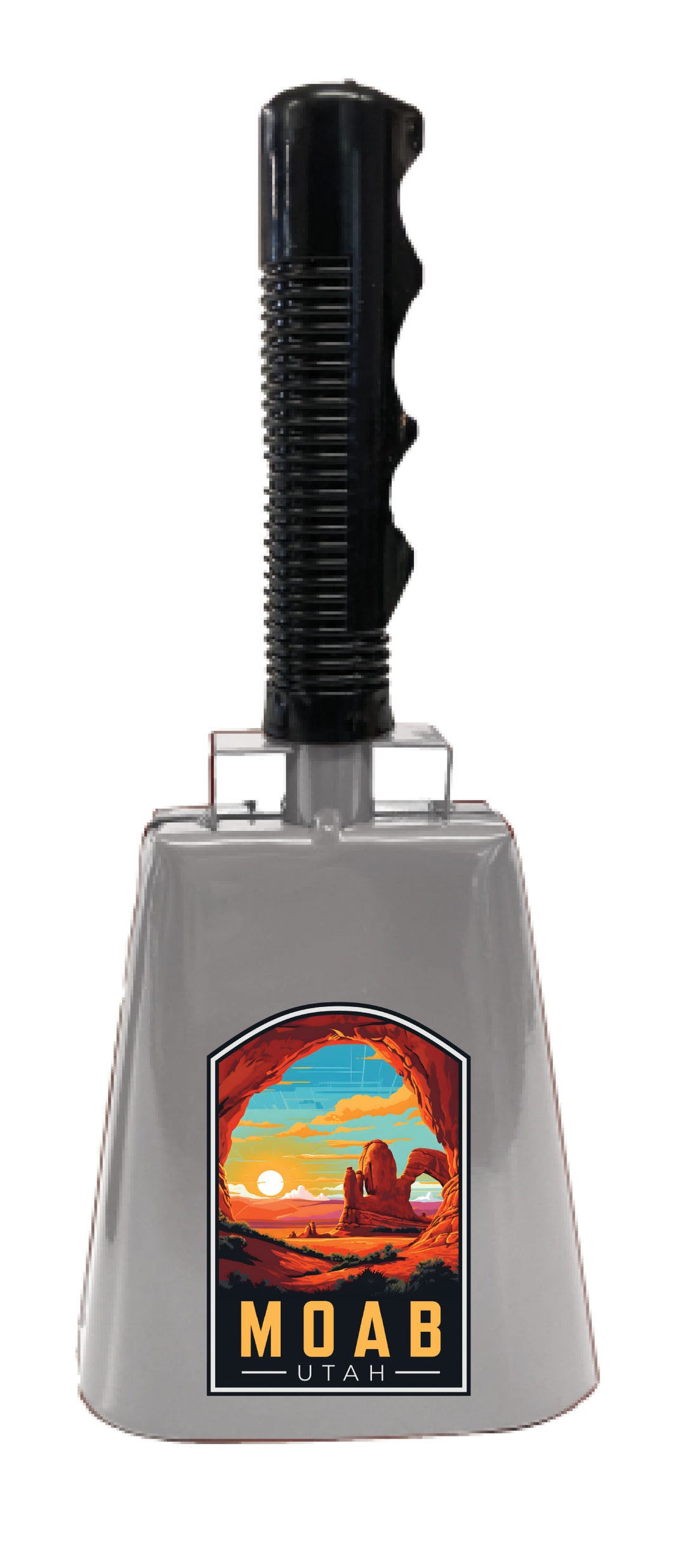 Moab Utah Design C Souvenir Destination Cowbell