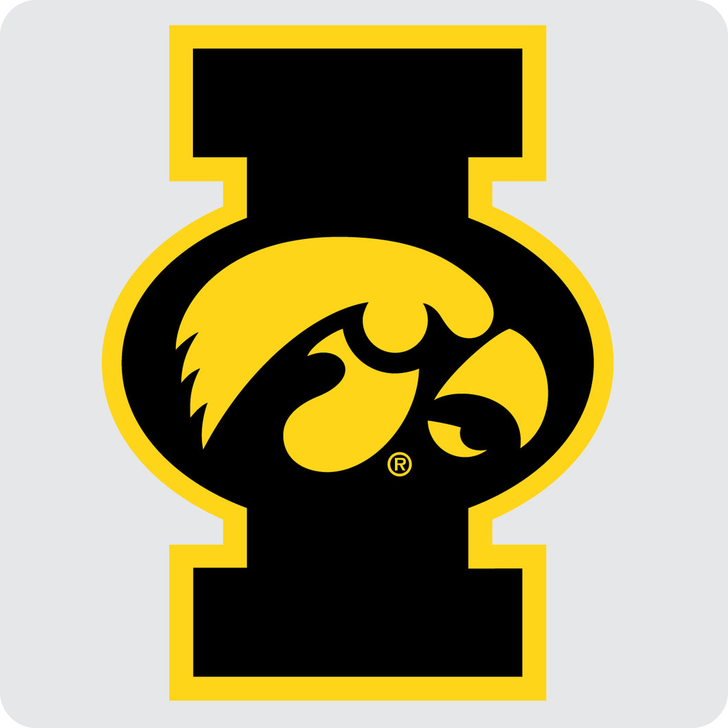 Iowa Hawkeyes Officially Licensed Coasters - Choose Marble or Acrylic Material for Ultimate Team Pride