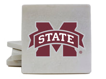 Load image into Gallery viewer, Mississippi State Bulldogs Officially Licensed Coasters - Choose Marble or Acrylic Material for Ultimate Team Pride
