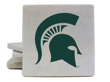 Load image into Gallery viewer, Michigan State Spartans Officially Licensed Coasters - Choose Marble or Acrylic Material for Ultimate Team Pride
