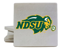 Load image into Gallery viewer, North Dakota State Bison Officially Licensed Coasters - Choose Marble or Acrylic Material for Ultimate Team Pride
