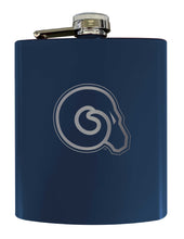 Load image into Gallery viewer, Albany State University Stainless Steel Etched Flask 7 oz - Officially Licensed, Choose Your Color, Matte Finish
