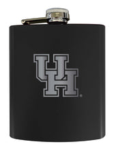 Load image into Gallery viewer, University of Houston Stainless Steel Etched Flask 7 oz - Officially Licensed, Choose Your Color, Matte Finish
