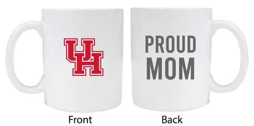 University of Houston Proud Mom Ceramic Coffee Mug - White (2 Pack)