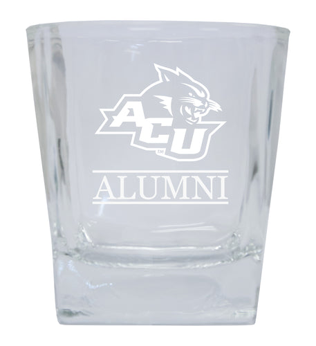 Abilene Christian University 2-Pack Alumni Elegance 10oz Etched Glass Tumbler