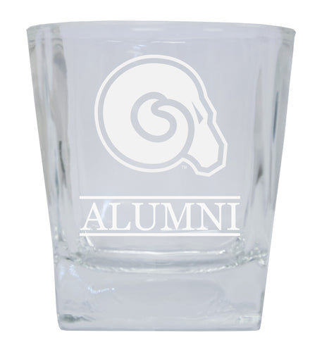 Albany State University 2-Pack Alumni Elegance 10oz Etched Glass Tumbler