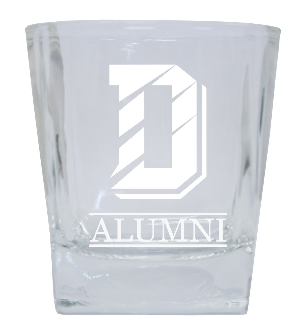 Davidson College 2-Pack Alumni Elegance 10oz Etched Glass Tumbler