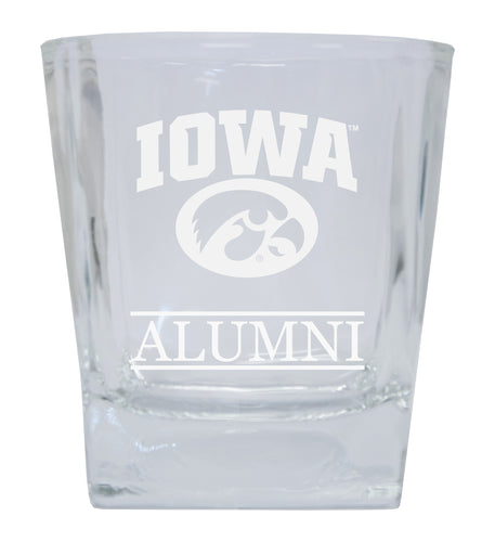 Iowa Hawkeyes Alumni Elegance - 5 oz Etched Shooter Glass Tumbler