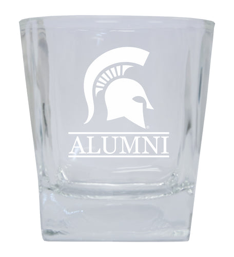 Michigan State Spartans Alumni Elegance - 5 oz Etched Shooter Glass Tumbler