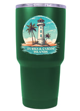 Load image into Gallery viewer, Turks And Caicos Souvenir 24 oz Insulated Stainless Steel Tumbler
