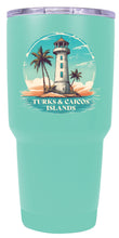 Load image into Gallery viewer, Turks And Caicos Souvenir 24 oz Insulated Stainless Steel Tumbler
