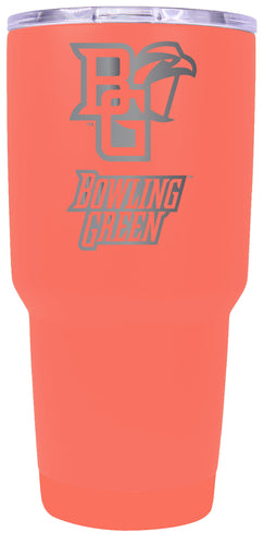 Bowling Green Falcons Premium Laser Engraved Tumbler - 24oz Stainless Steel Insulated Mug Choose your Color