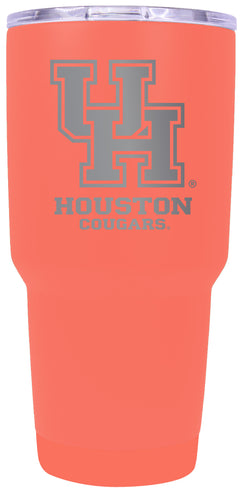 University of Houston Premium Laser Engraved Tumbler - 24oz Stainless Steel Insulated Mug Choose your Color