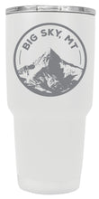 Load image into Gallery viewer, Big Sky Montana Souvenir 24 oz Engraved Insulated Stainless Steel Tumbler
