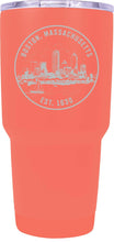 Load image into Gallery viewer, Boston Massachusetts Souvenir 24 oz Engraved Insulated  Tumbler
