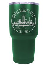 Load image into Gallery viewer, Boston Massachusetts Souvenir 24 oz Engraved Insulated  Tumbler
