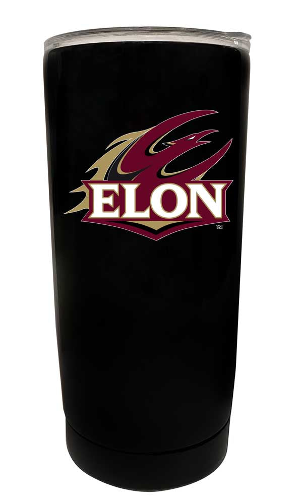 Elon University NCAA Insulated Tumbler - 16oz Stainless Steel Travel Mug 