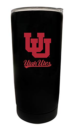 Utah Utes NCAA Insulated Tumbler - 16oz Stainless Steel Travel Mug 