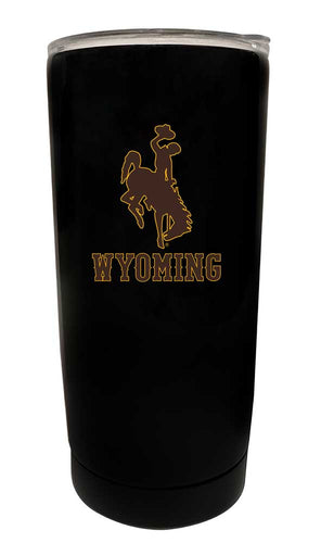 University of Wyoming NCAA Insulated Tumbler - 16oz Stainless Steel Travel Mug 