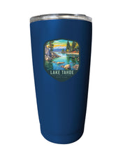 Load image into Gallery viewer, Lake Tahoe California Souvenir 16 oz Stainless Steel Insulated Tumbler
