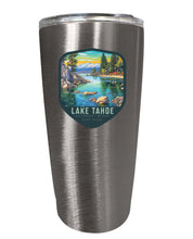 Load image into Gallery viewer, Lake Tahoe California Souvenir 16 oz Stainless Steel Insulated Tumbler
